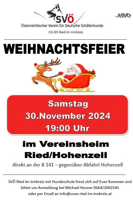 weihnachtsfeier 2024